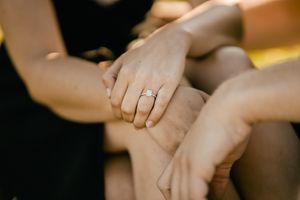 Amy & Lewis Coastal Engagement Photoshoot
