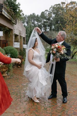 Browse Cape Town and Cape Winelands wedding venues for real weddings by Christene de Coning Photography at Langkloof Roses in Wellington.