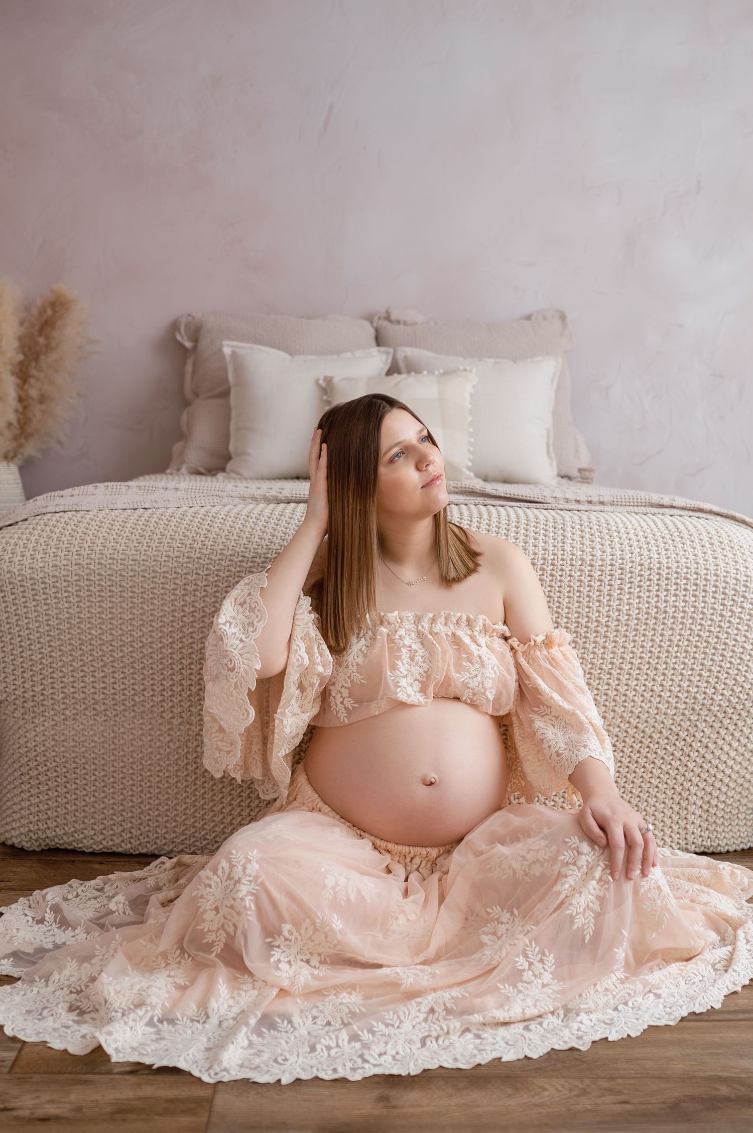 Motherhood/Maternity Studio Session. Rapid City Family Photographer | South Dakota | Ellsworth AFB | Box Elder | Family, Newborn, Maternity