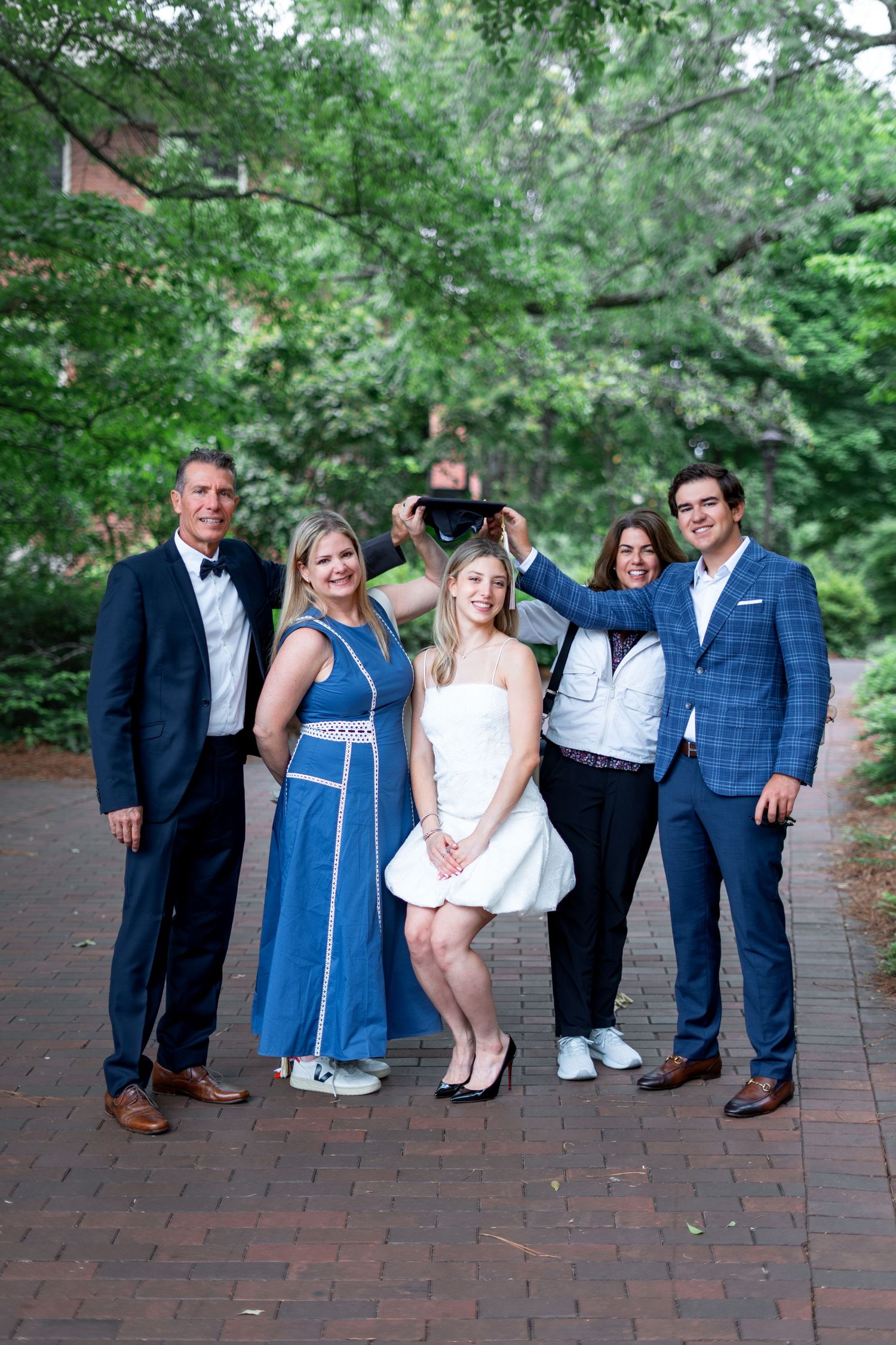 Georgia Tech graduation family photos Midtown Atlanta