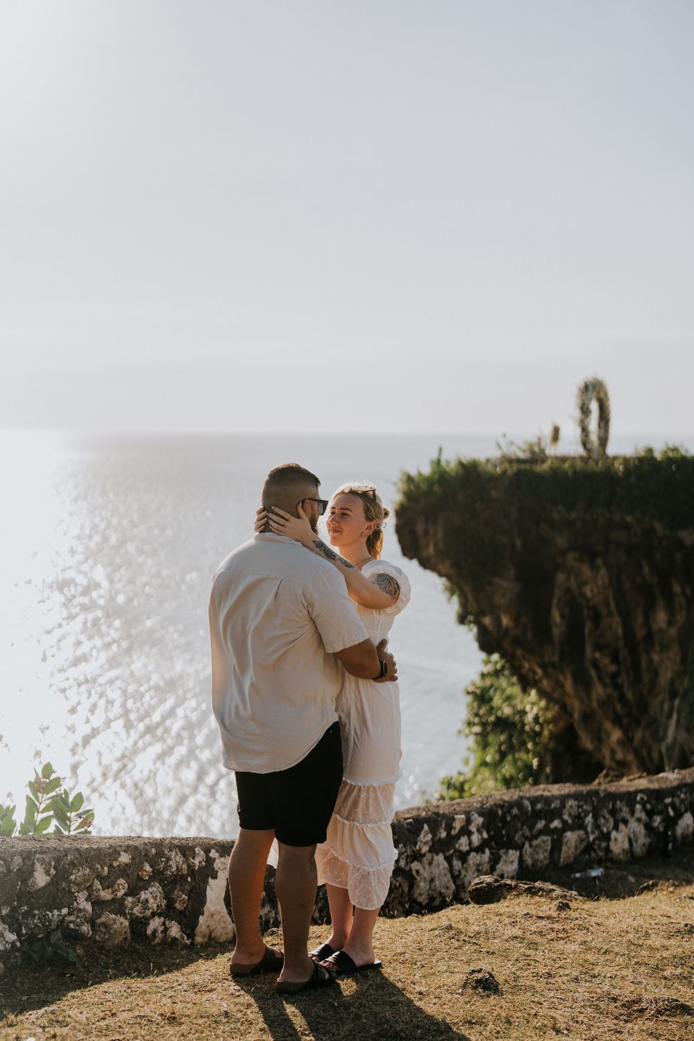 Professional couple photographer at Balangan Beach Bali.
