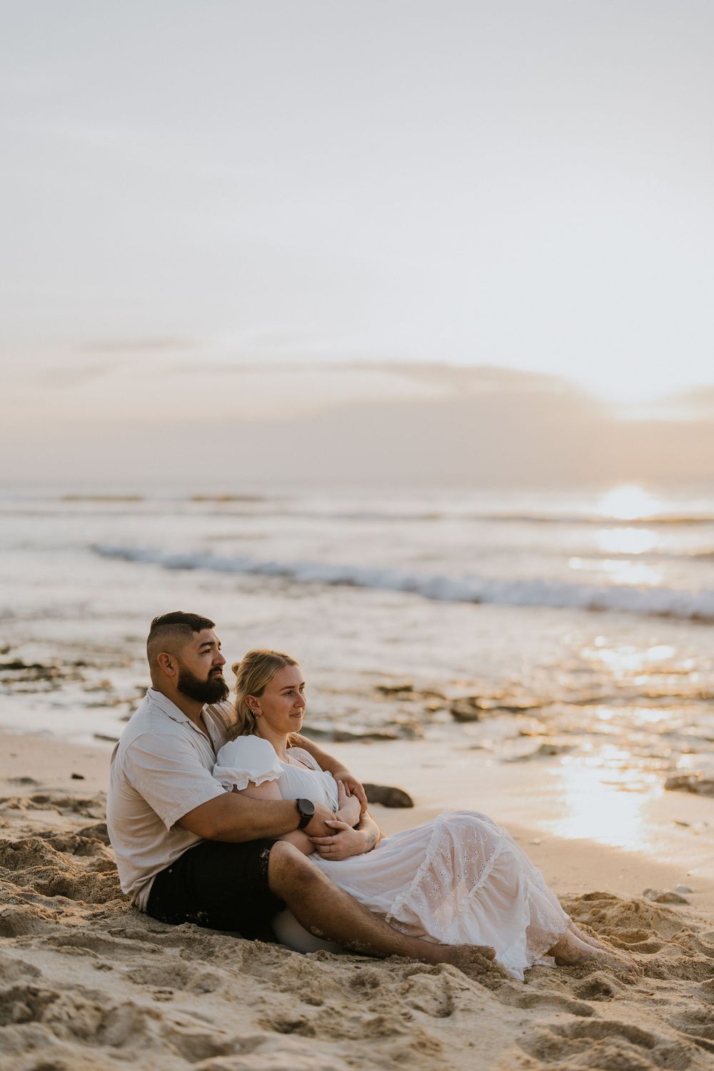 Romantic couple photography at Balangan Beach Bali.