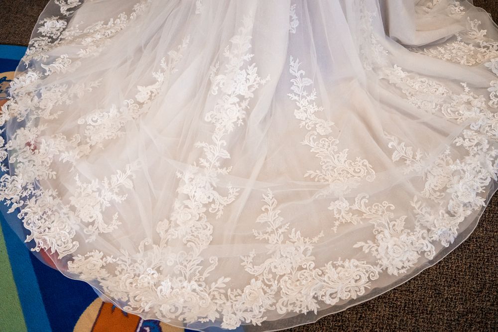Wedding ceremony at First Congregational United Church of Christ in Downers Grove, Illinois.