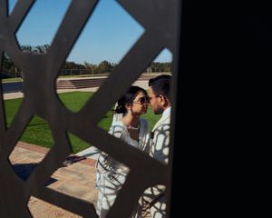 Ismaili bride and groom wedding portraits Houston