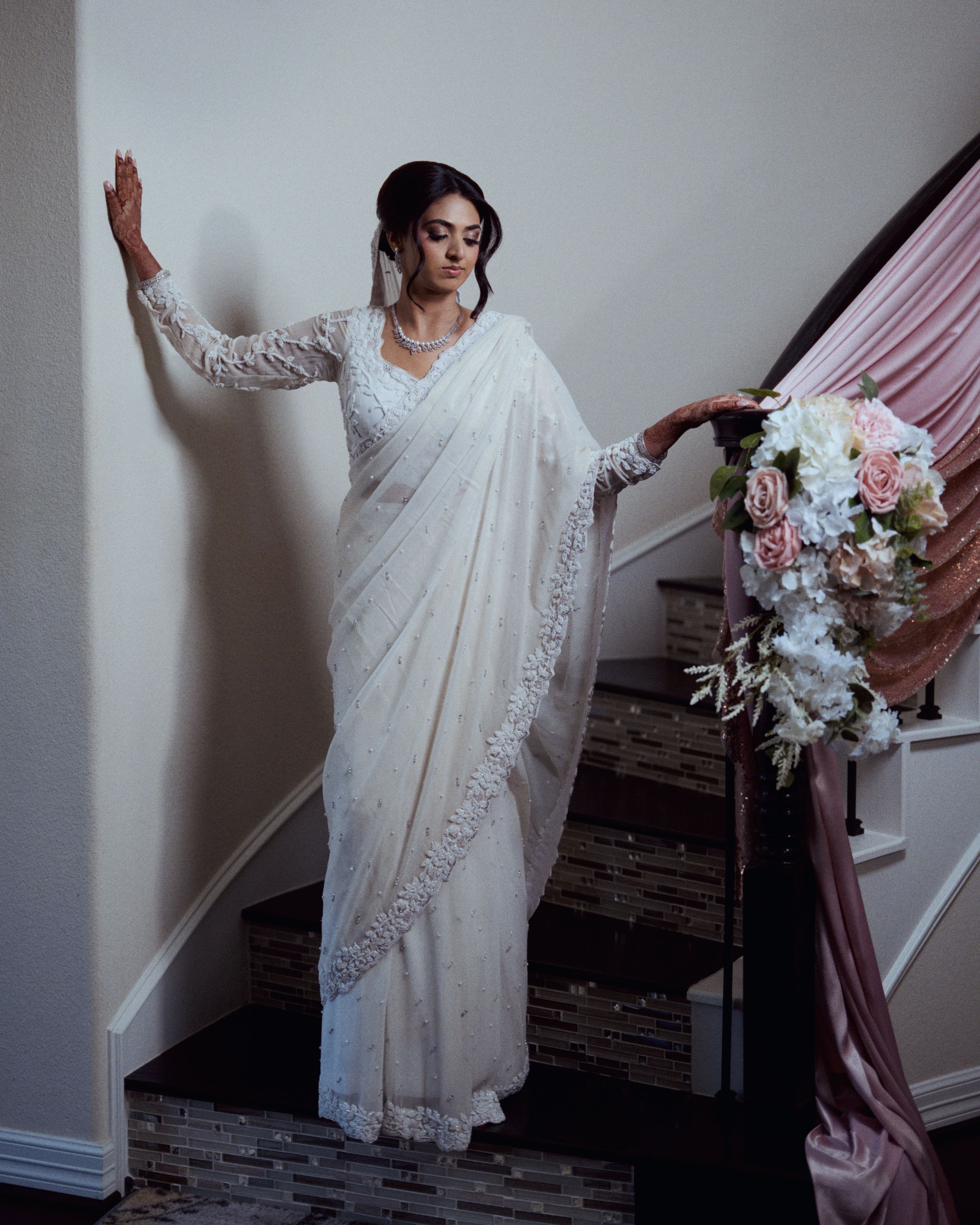 Ismaili bride wedding portraits Houston