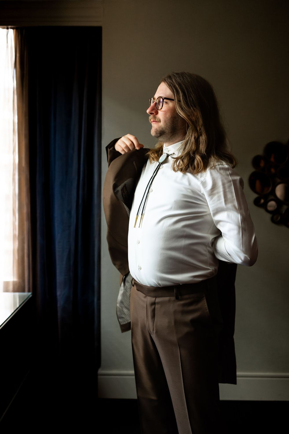 Moody wedding photographer.