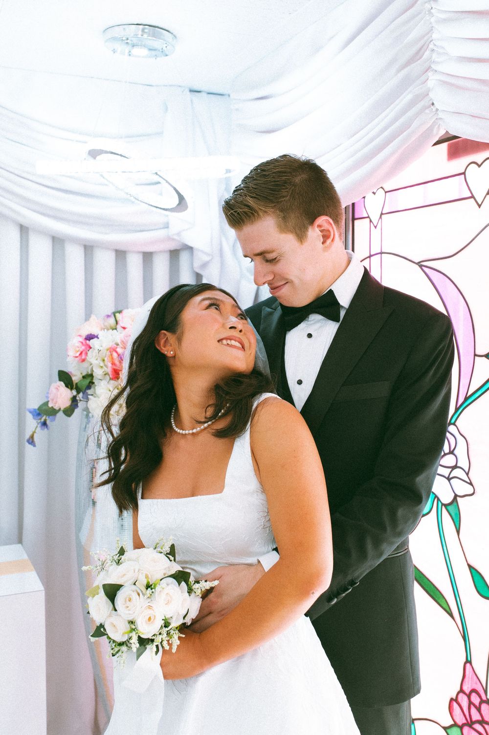 Little White chapel and Las Vegas Strip elopement