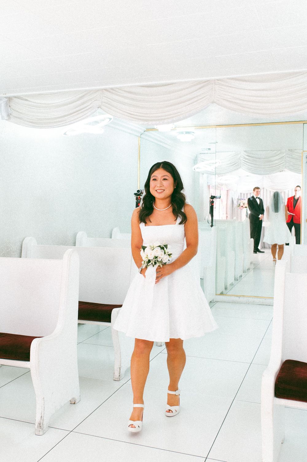 Little White chapel and Las Vegas Strip elopement