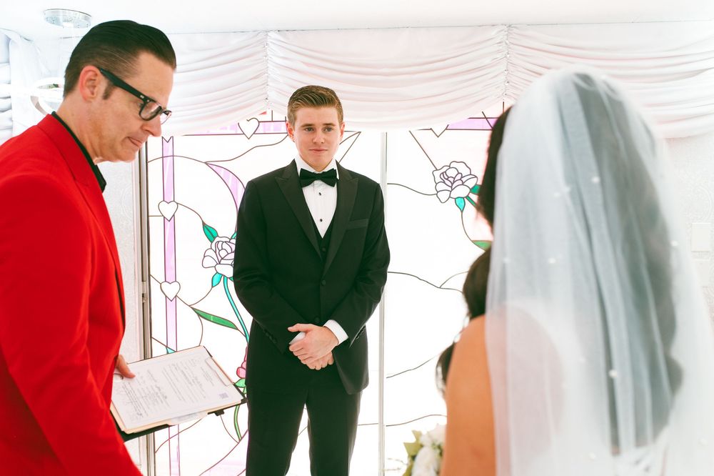 Little White chapel and Las Vegas Strip elopement