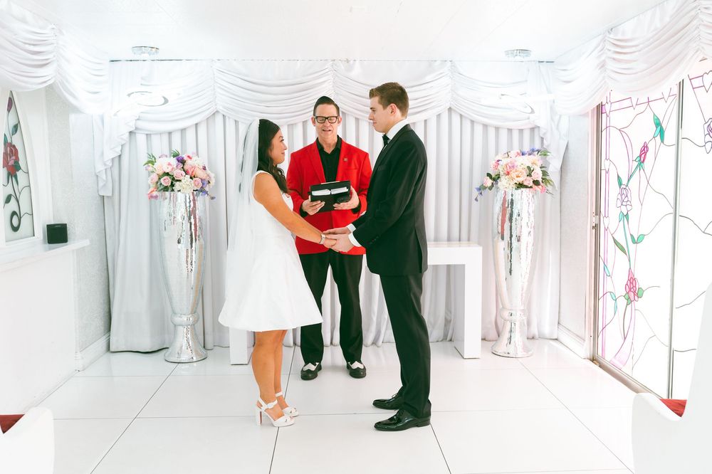 Little White chapel and Las Vegas Strip elopement