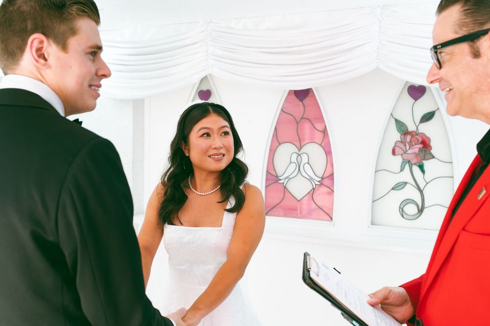 Little White chapel and Las Vegas Strip elopement