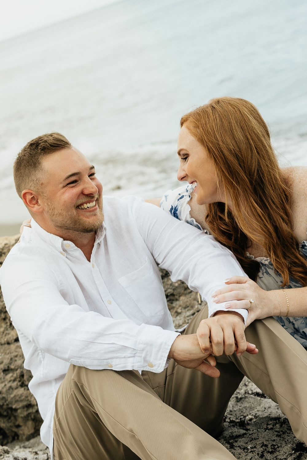 Jacksonville Beach Engagement Photographer, Jacksonville Beach Engagement Photos, Duval County Engagement Photographer - Lindsay McDow Photo