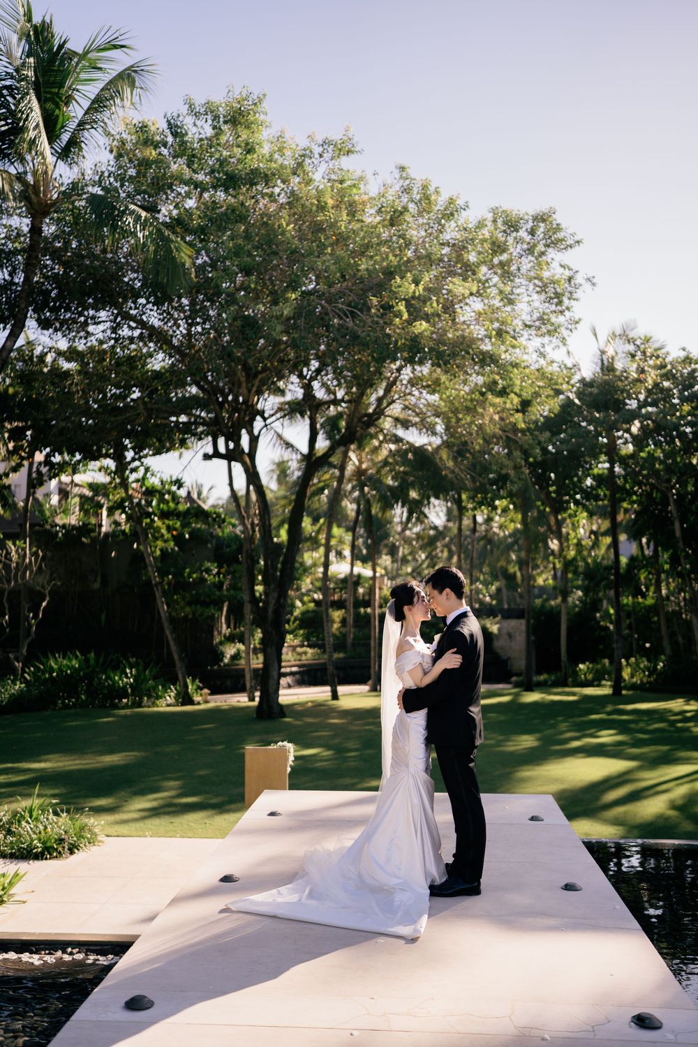 Wedding photography at Conrad Bali in Nusa Dua.