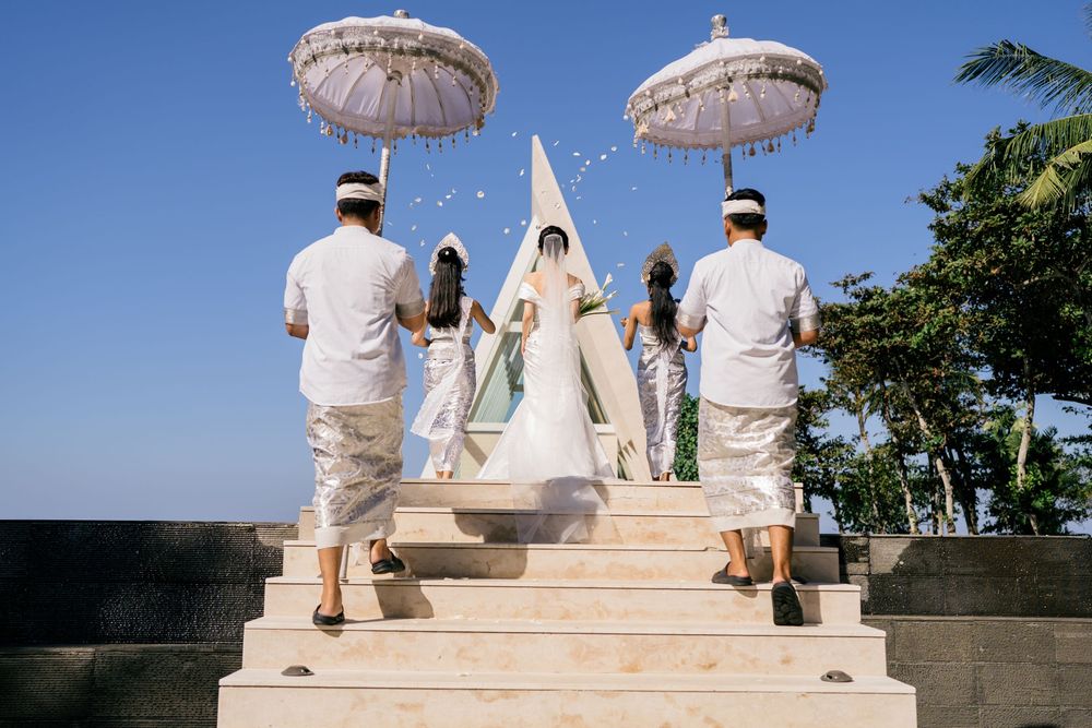Wedding photography at Conrad Bali in Nusa Dua.