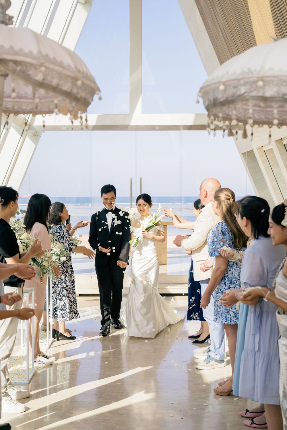 Luxury wedding photography at Conrad Nusa Dua Bali.