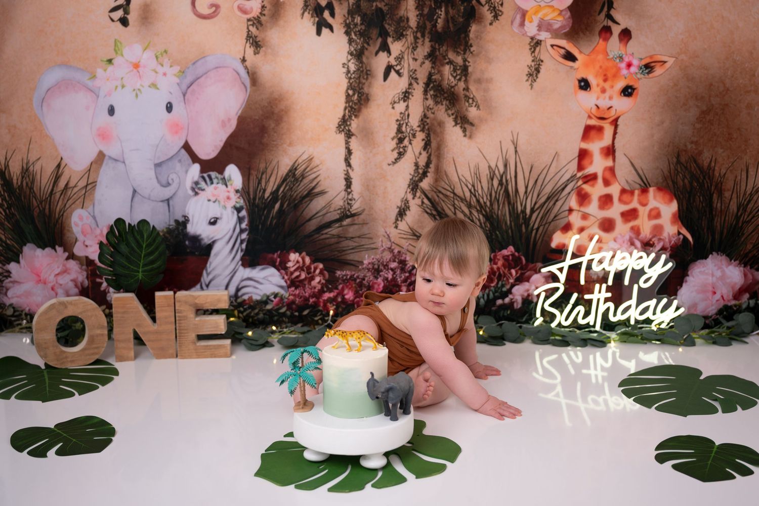 Cake smash photoshoot Aberdeen