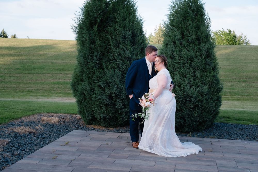 Preston and Danielle wedding day photography in North Dakota by GMB Photo and Design