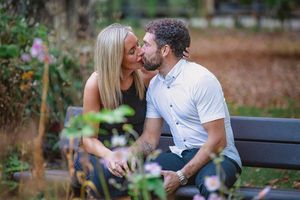 Lauran and John enjoying a moment