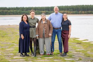 heather and family and Findhorn