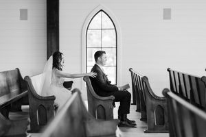 A black and white artistic photo series depicting silhouettes of people in spaces with dramatic window lighting.