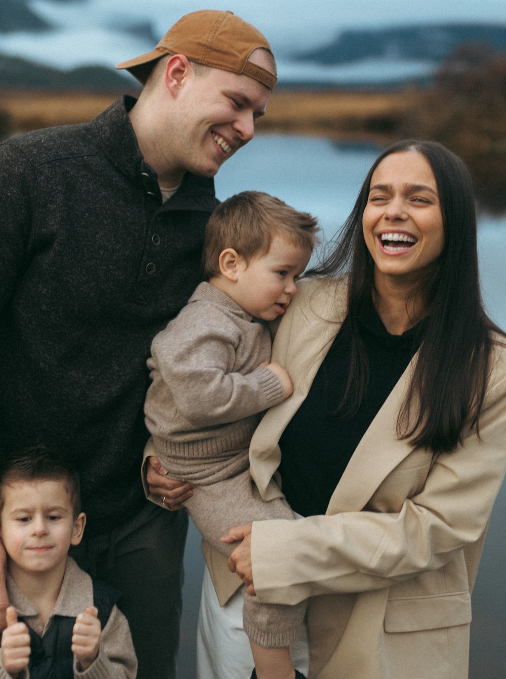 Family Photos at Pitt Lake, Maple Ridge BC