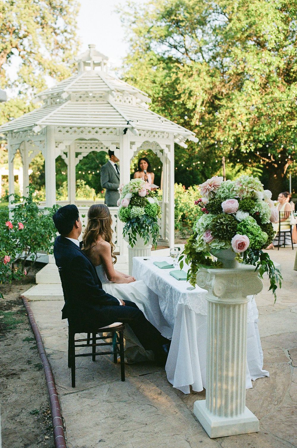 A garden wedding showcase in CA Orcutt Ranch. Showcasing what is possible for CA and NC wedding photographer.