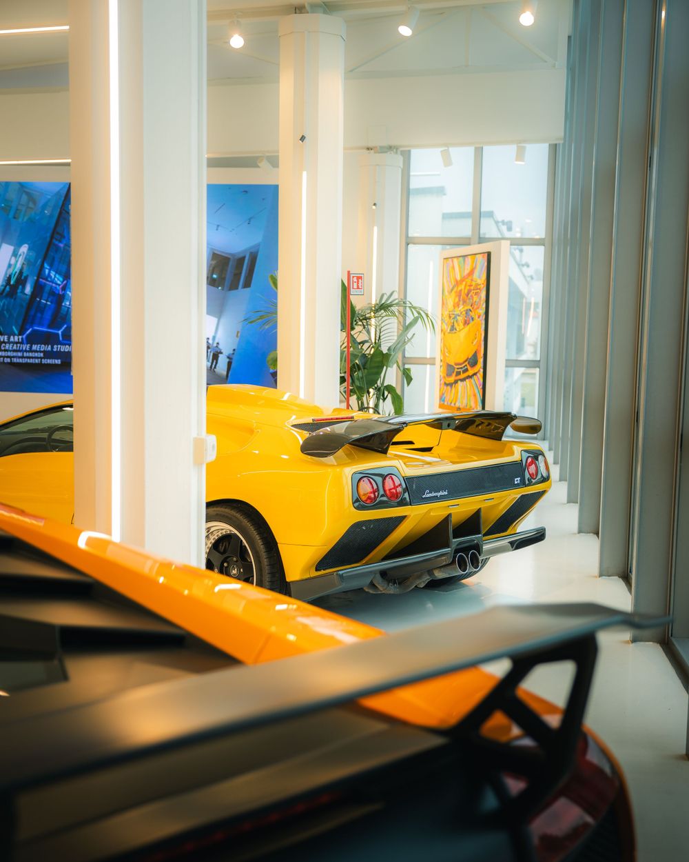 Lamborghini Diablo at Lamborghini Museum in Italy