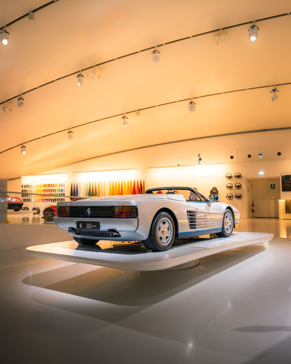 Ferrari Testarossa at Ferrari Maranello Museum
