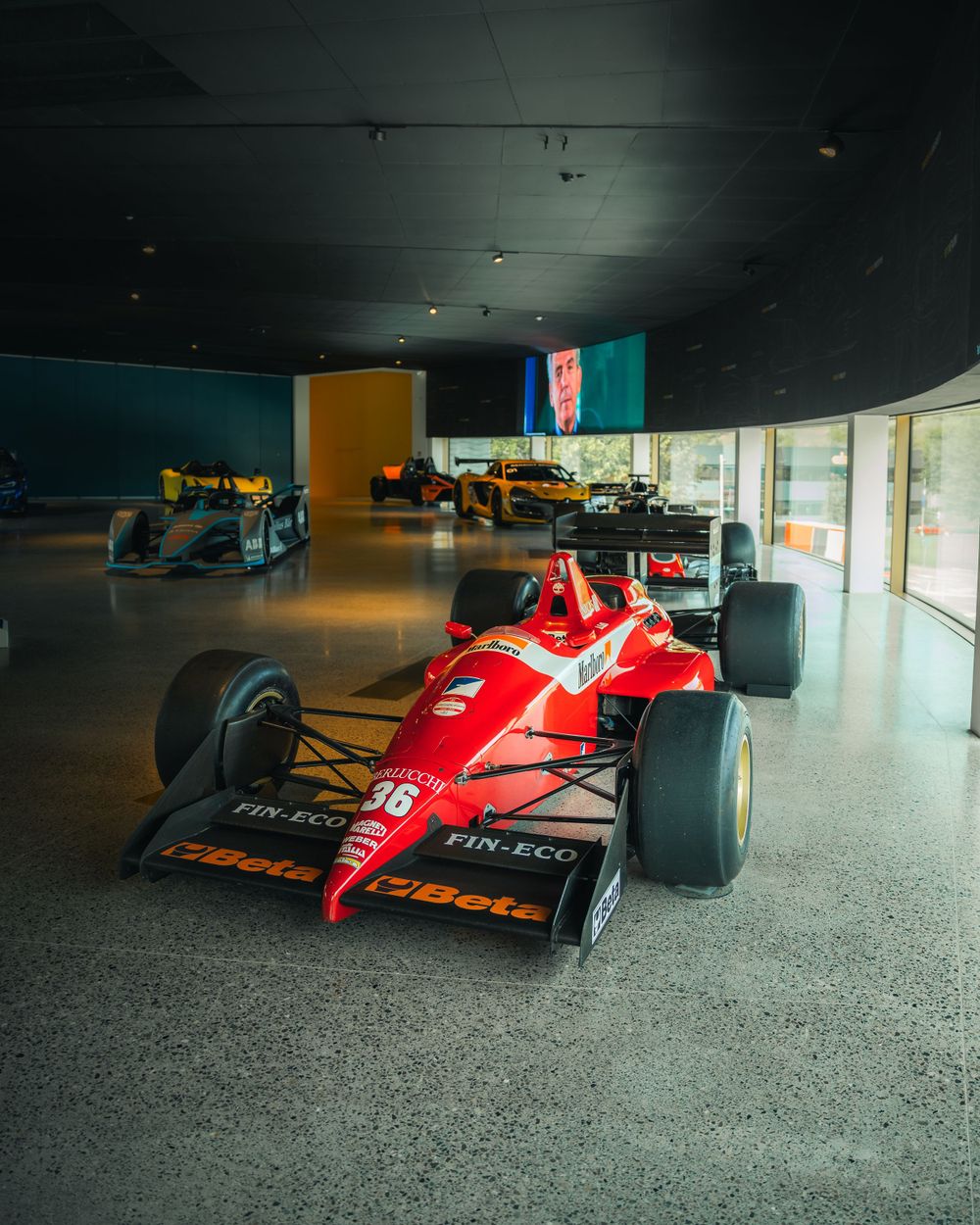 F1 Car at Dallara Academy Museum in Rizzone, Italy