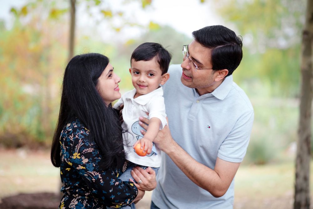 Family Mini Photo Session Mills Pond Wells Branch Texas Fall
