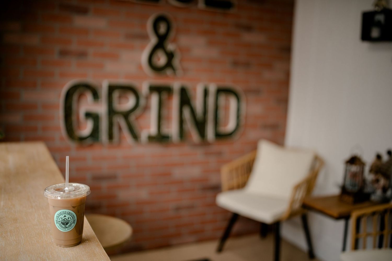 Coffee at Uncharted Grounds in Houghton Lake