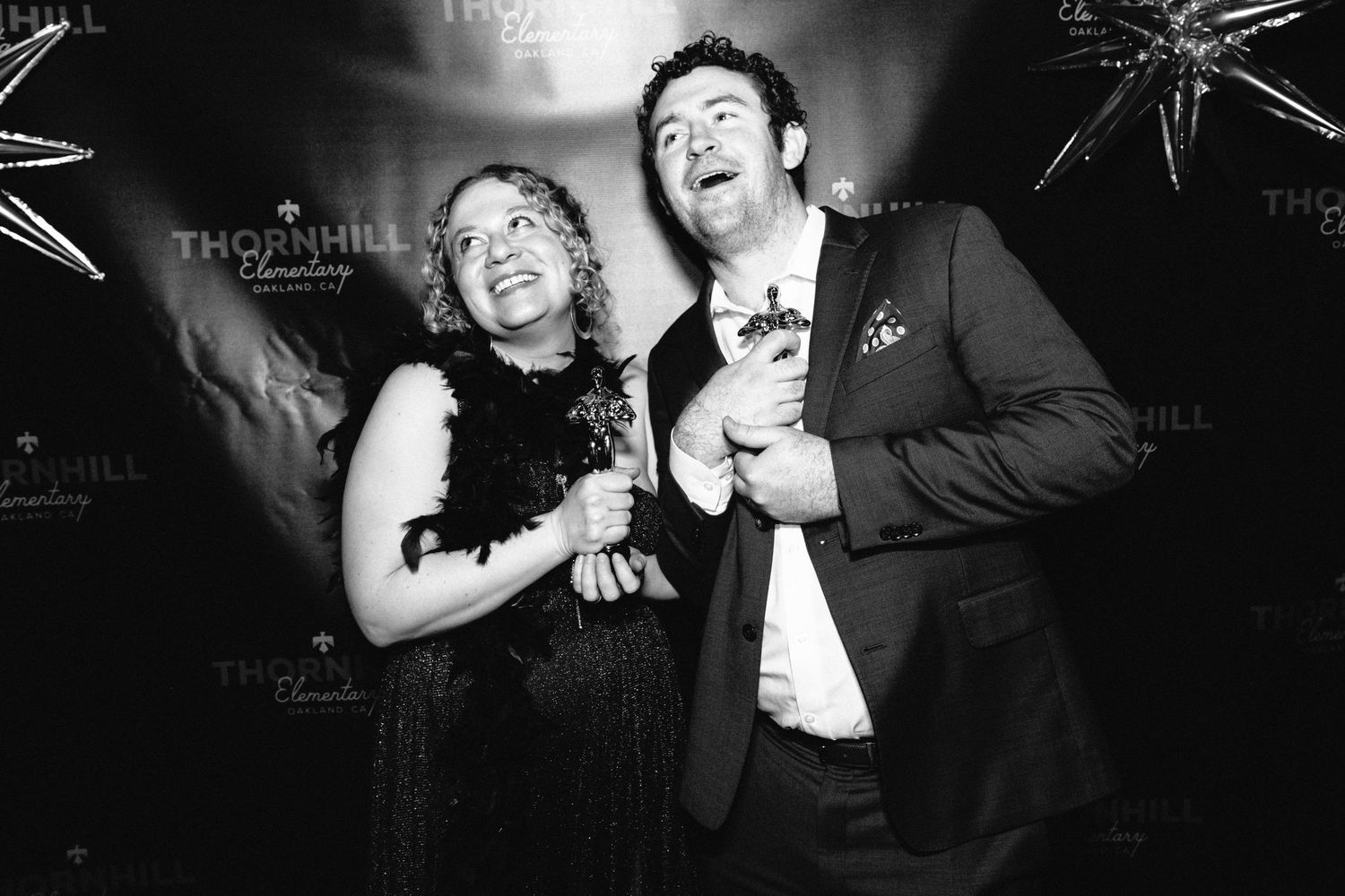 Black and white photo series showing people dancing and having fun at a nightclub.
