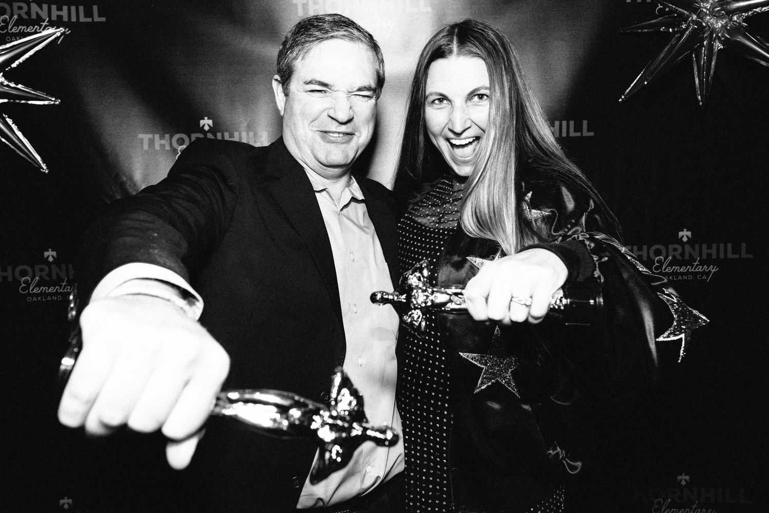 Black and white nightclub photos show people dancing and socializing at a vintage entertainment venue.