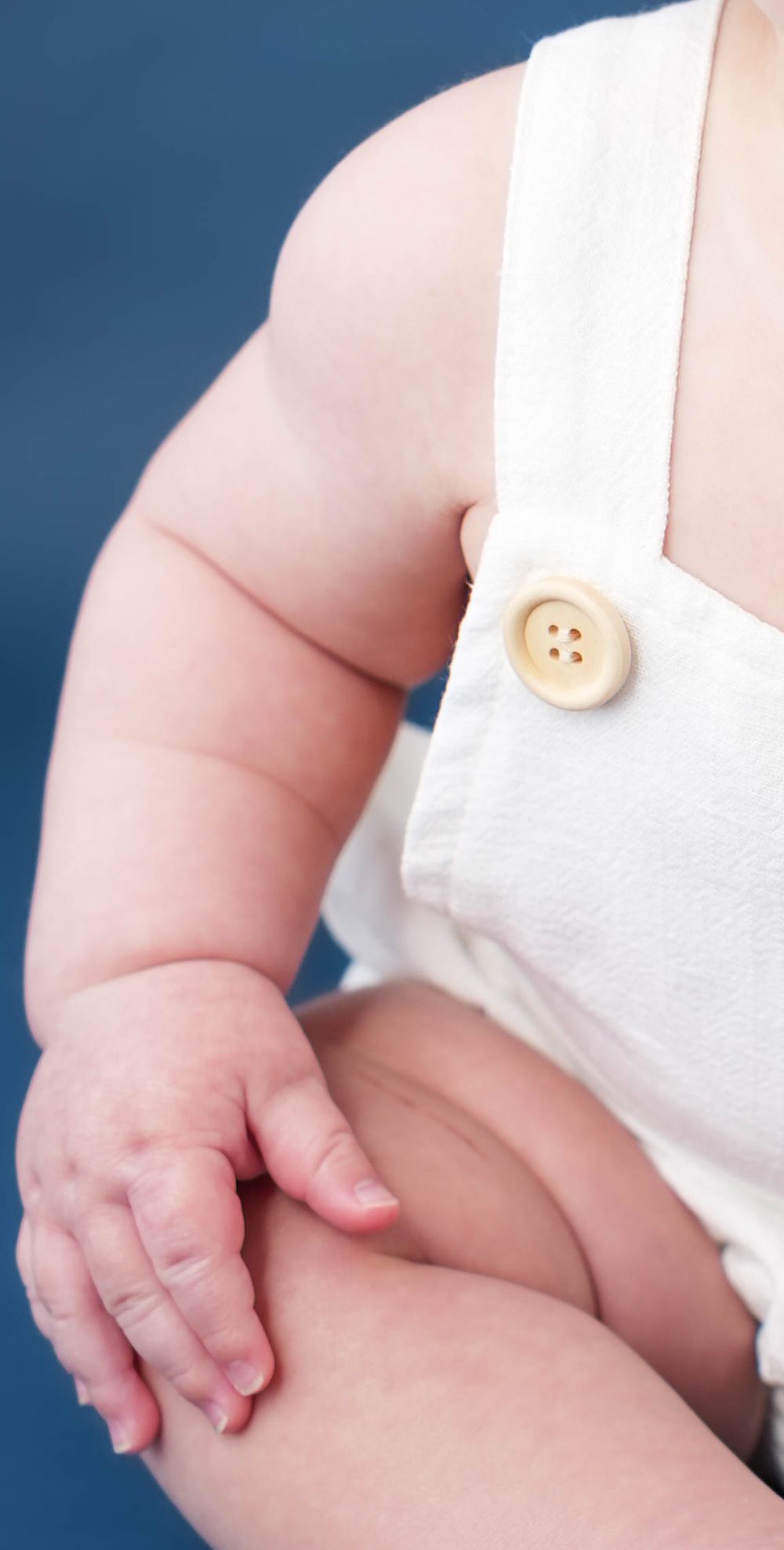 Local studio portrait for a milestone sitter session with a 6-9 month old baby in Augusta, Georgia and CSRA