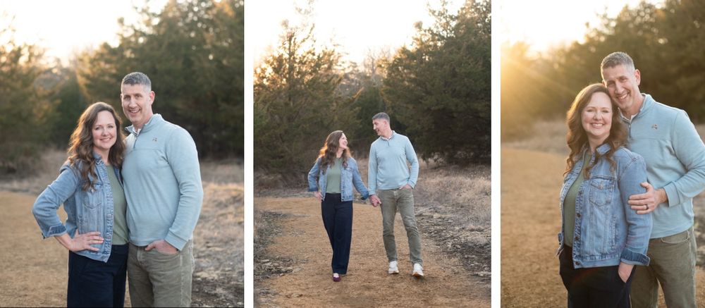 Extended Family Session in Field of Evergreens by Bartlesville Family Photographer Kristi Bray Photography