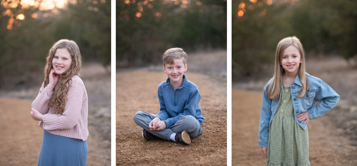 Extended Family Session in Field of Evergreens by Bartlesville Family Photographer Kristi Bray Photography