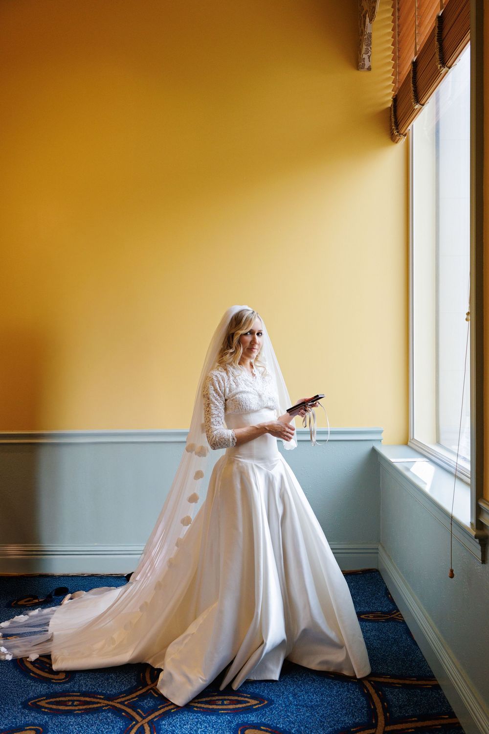 bride final touches before ceremony Houston Valentine’s Day wedding