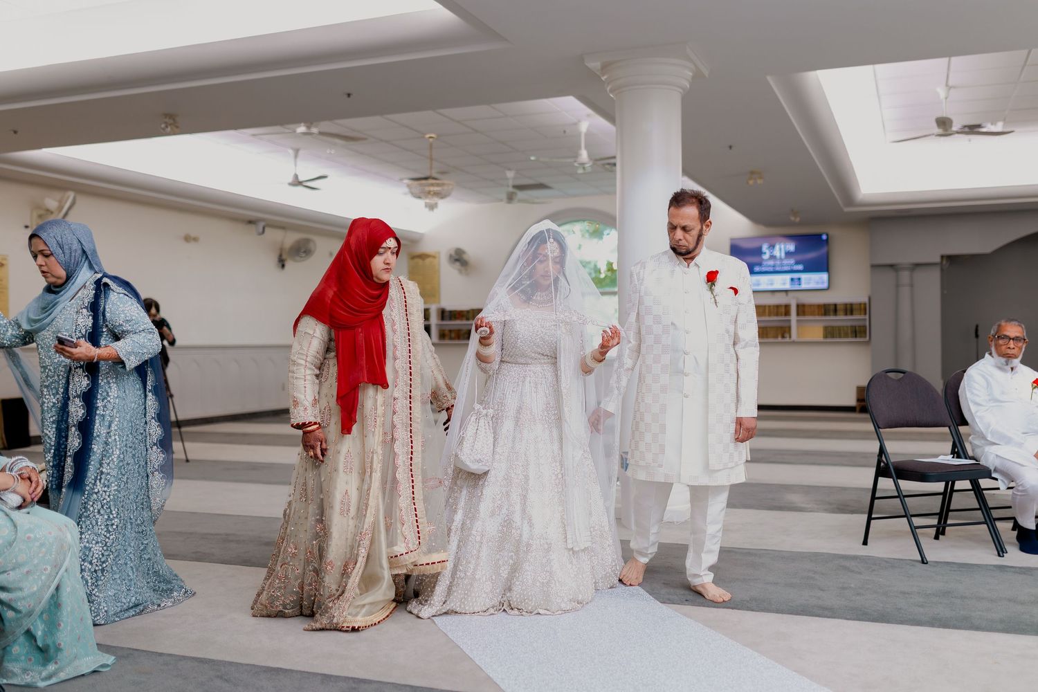 Muslim Nikkah ceremony at ISNA Canada Mosque Mississauga