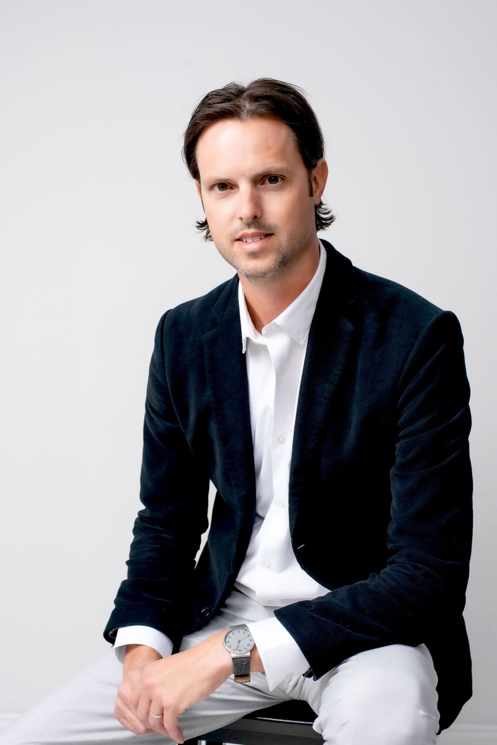 Corporate male headshot Nashville Tennessee business portrait photography