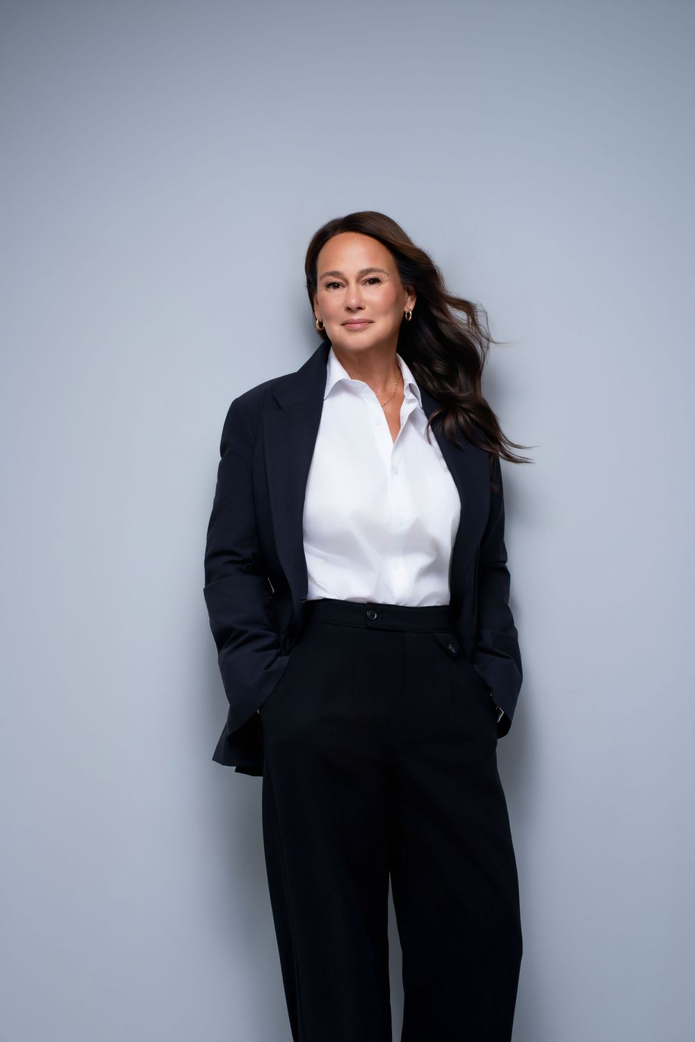 Elegant female business headshot Nashville professional portrait studio