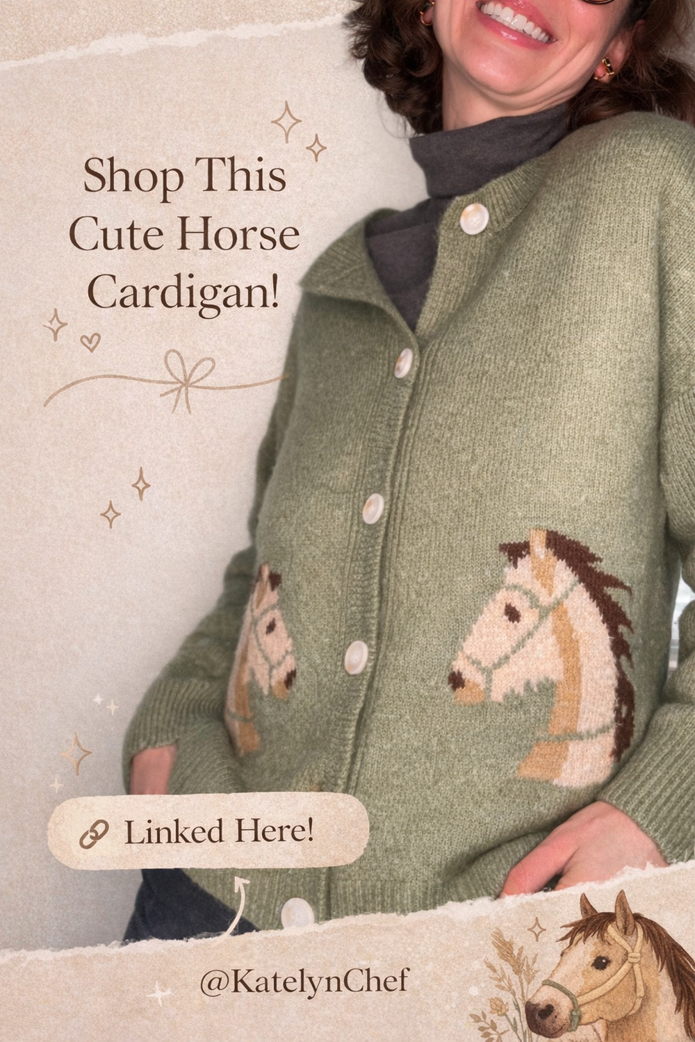 Horse Cardigan