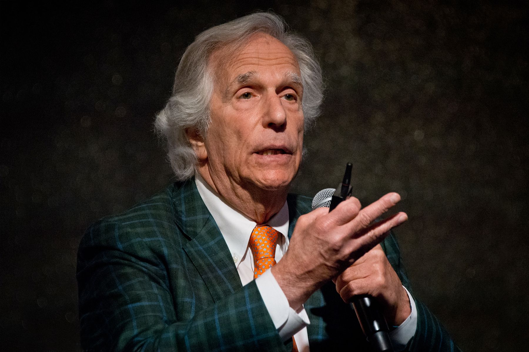 Henry Winkler speech portrait Jeffrey Tholl photography