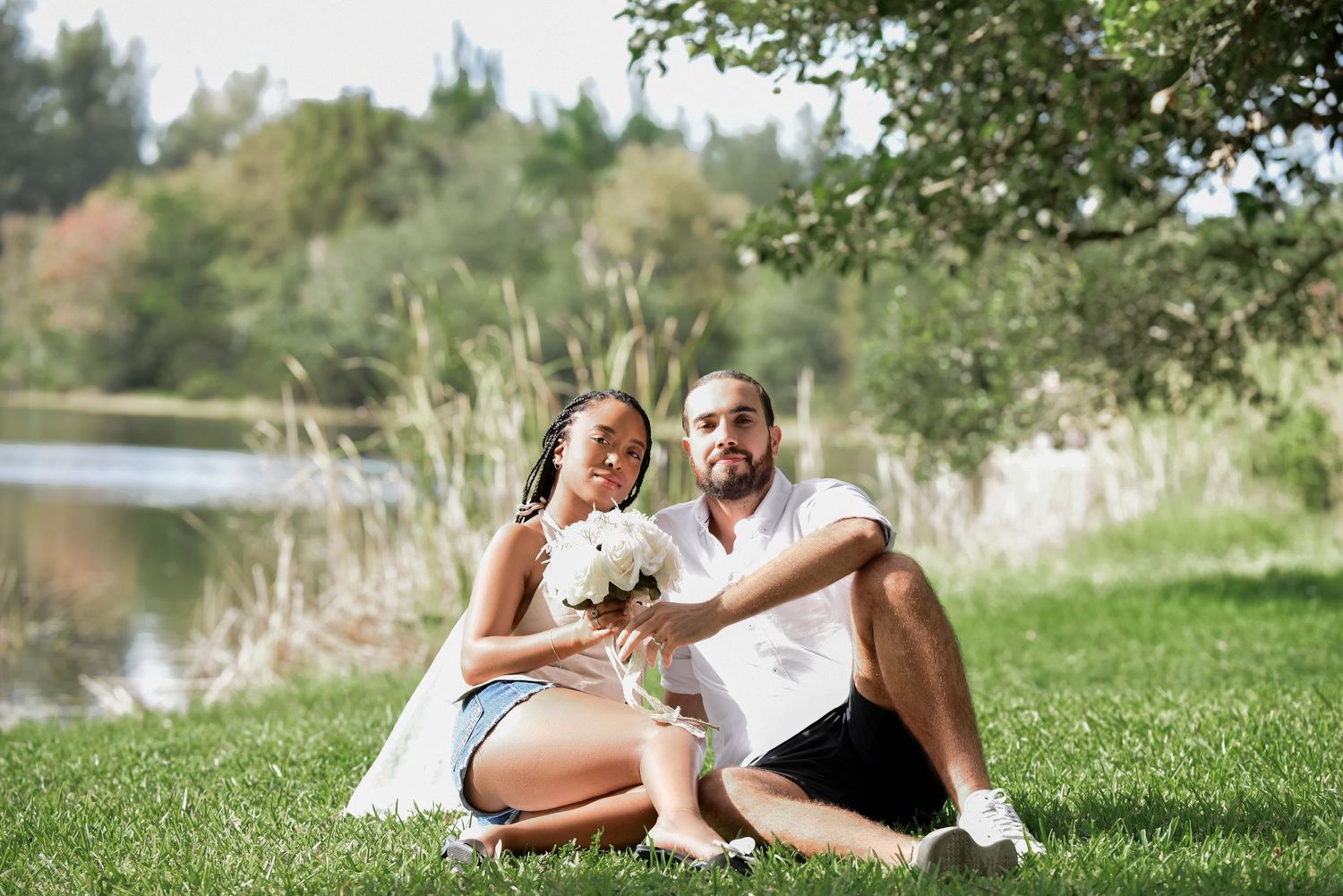 Portrait (Post Wedding) session by Dominique Coutard Photography / Blue Lens Media in South Florida