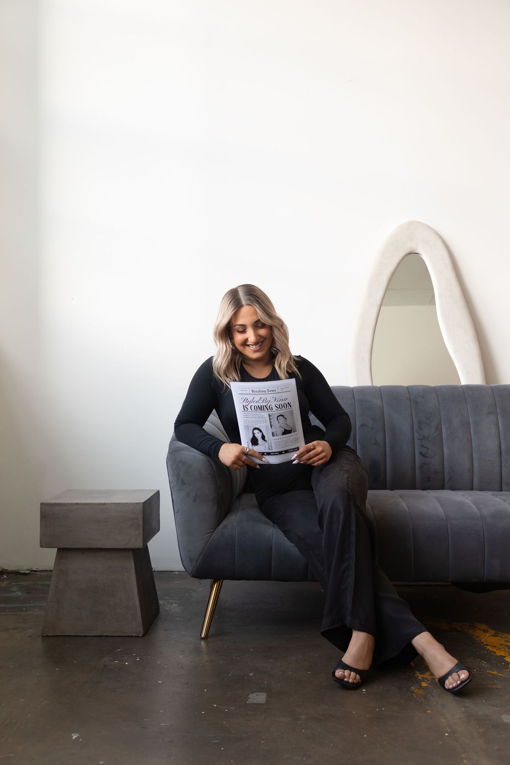 Personal Branding portraits for hairdresser