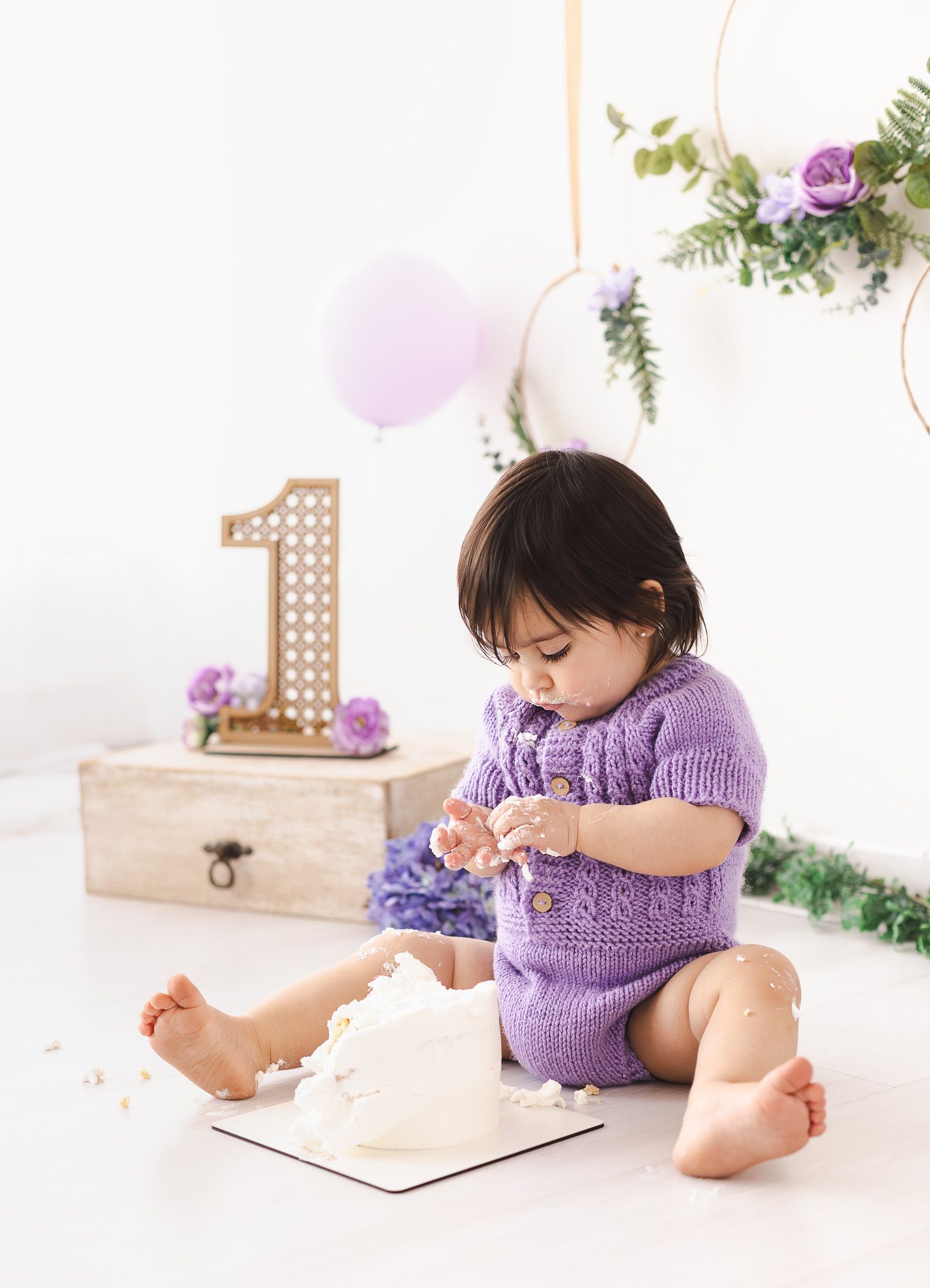 cake smash min fotografía santiago de chile torta saludable