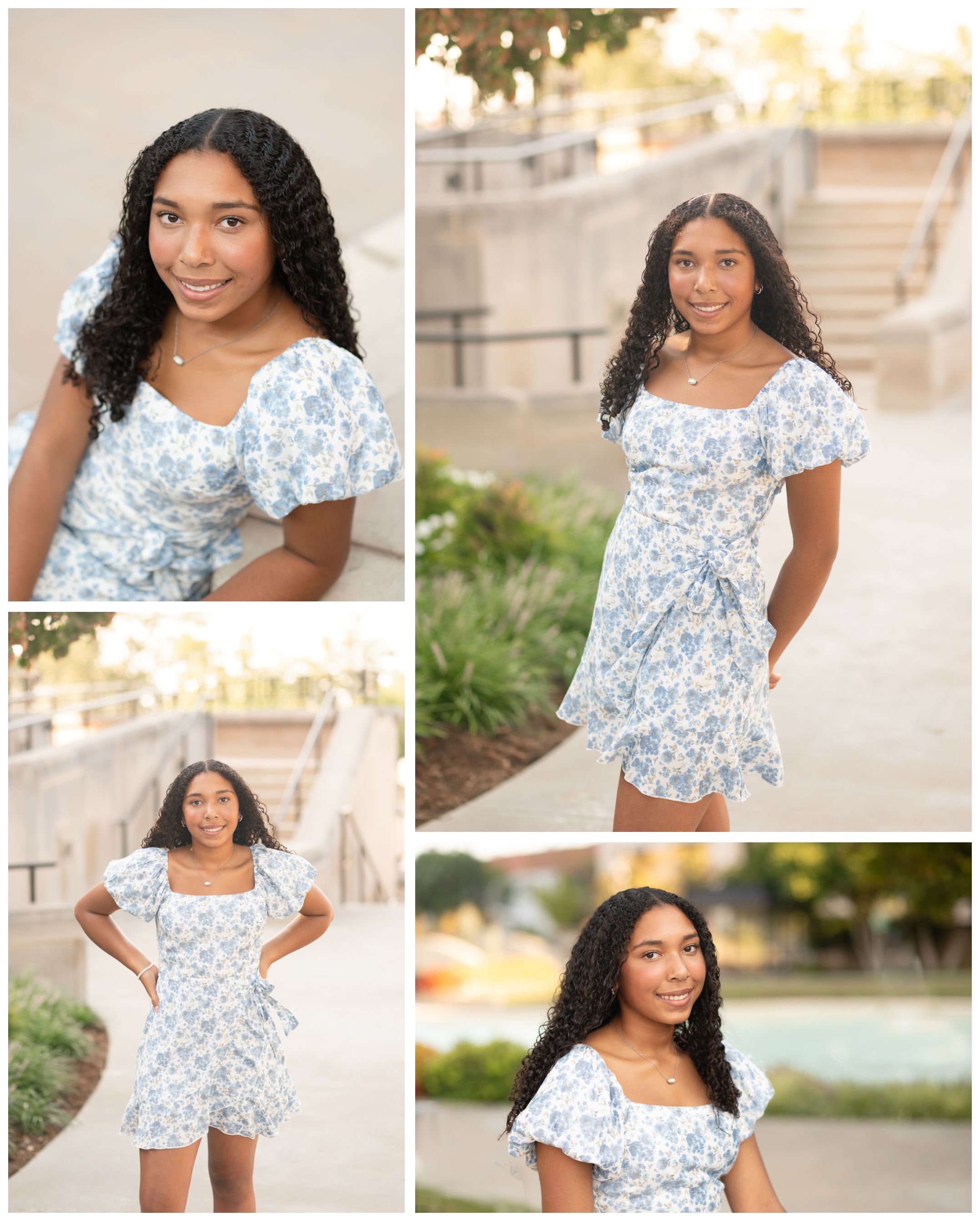Group 8th Grade Milestone Mini Session in Downtown Bartlesville by Kristi Bray Photography