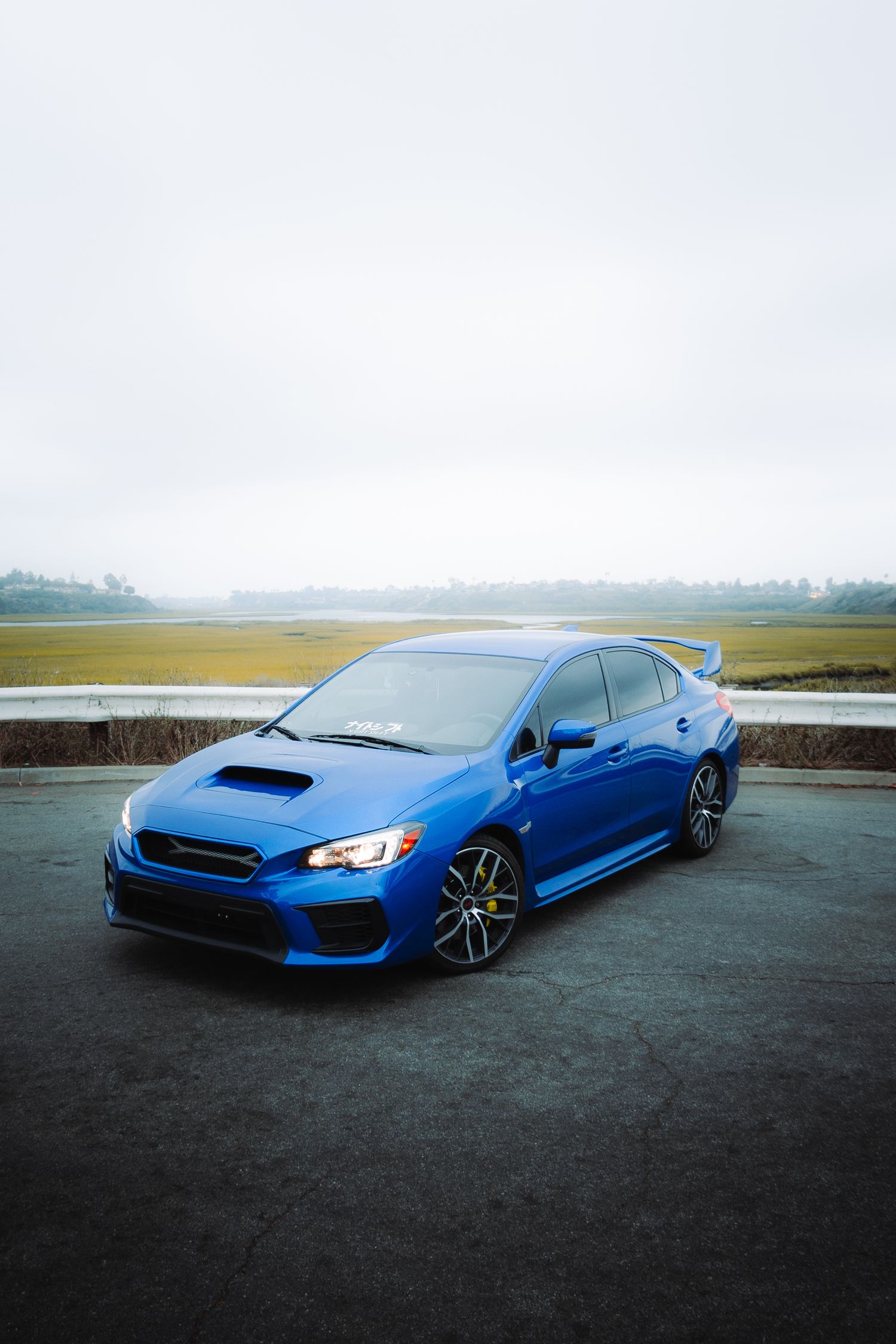 World Rally Blue Subaru WRX STI
