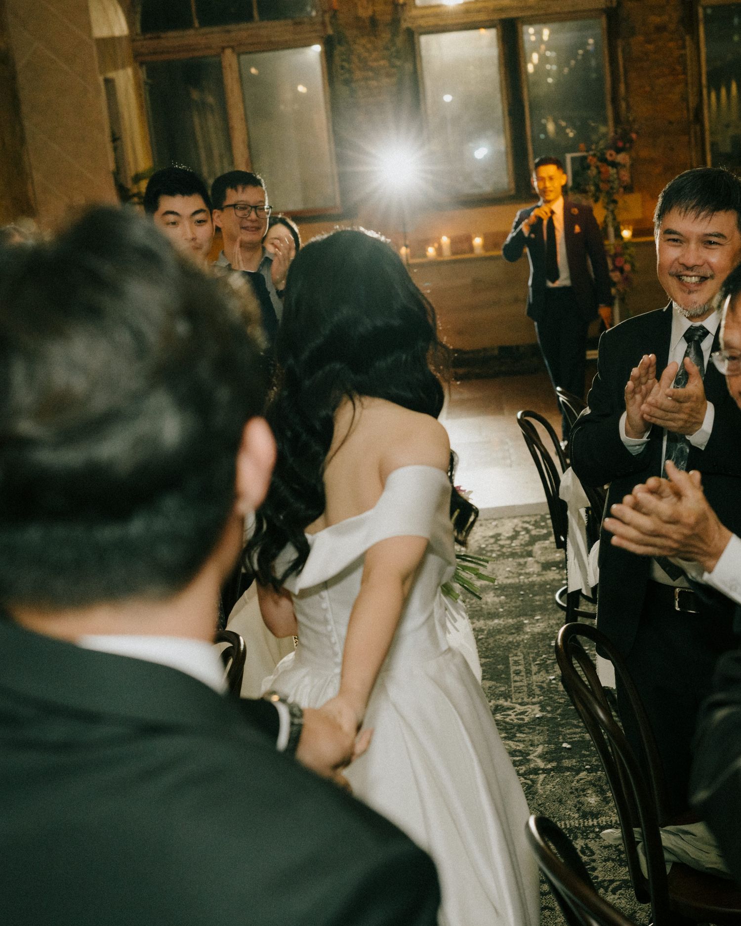“Modern and rustic wedding at The Warehouse, photographed by a Gold Coast wedding photographer.”