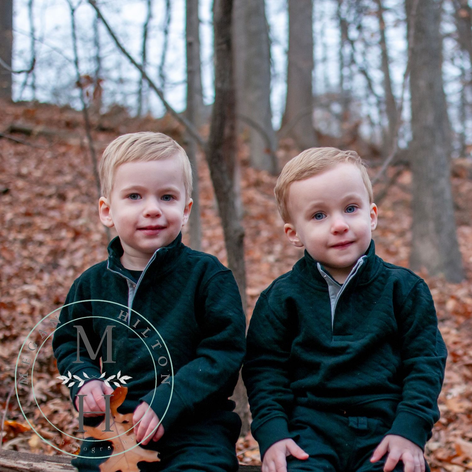 Photo of twin 2 year old boys