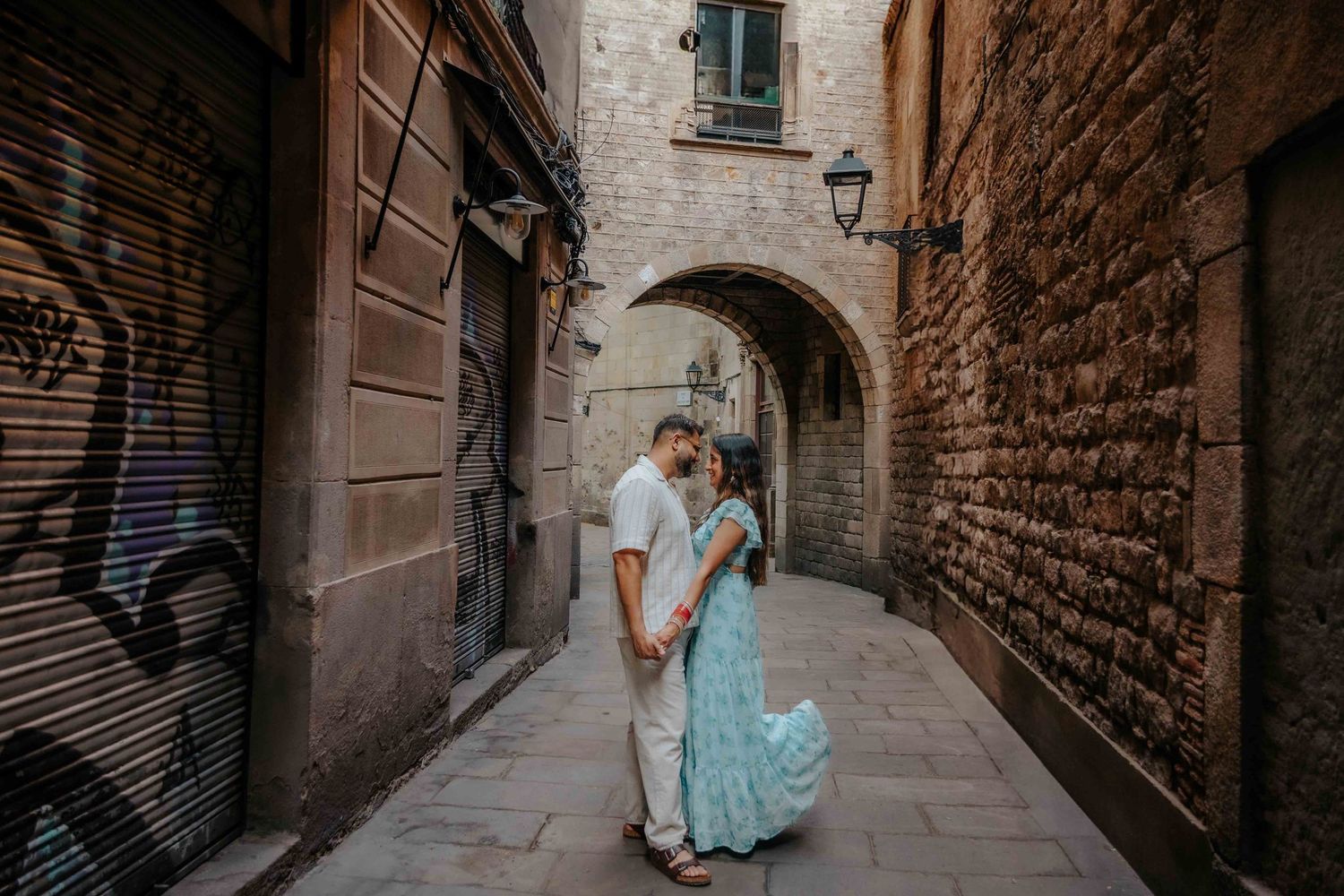 Intimate couple photography Barcelona